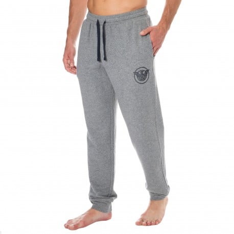 Emporio Armani Comfort Stretch Terry Pants - Grey