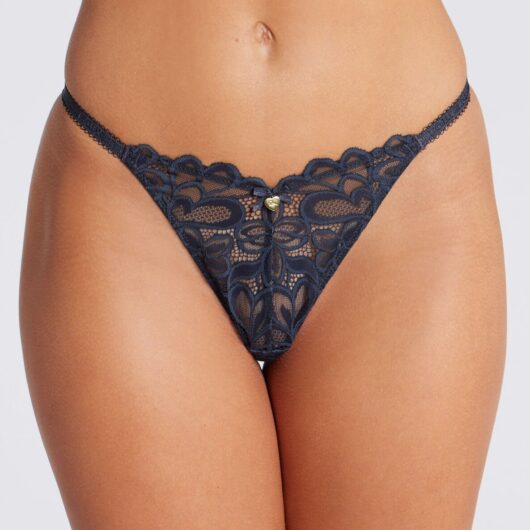 Boux Avenue Heidi tanga briefs - Grey - 18