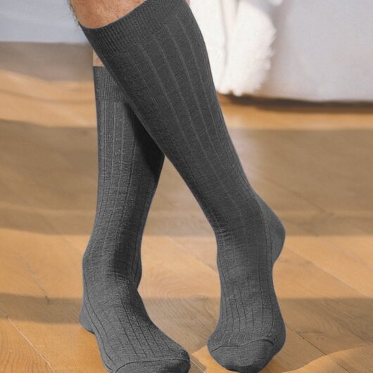 Damart Pack of 2 Knee Length Wool Rich Socks