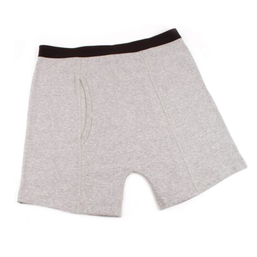 Mens Stay Dry Boxer Shorts Black Size L Pack of 3